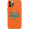 NFL Miami Dolphins Orange Performance Series iPhone 12 Pro Max Skin